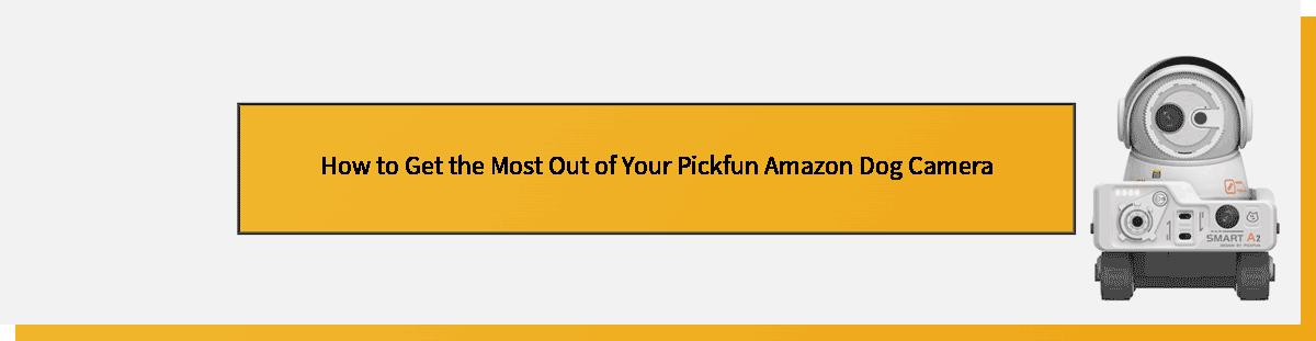 How to Get the Most Out of Your Pickfun Amazon Dog Camera