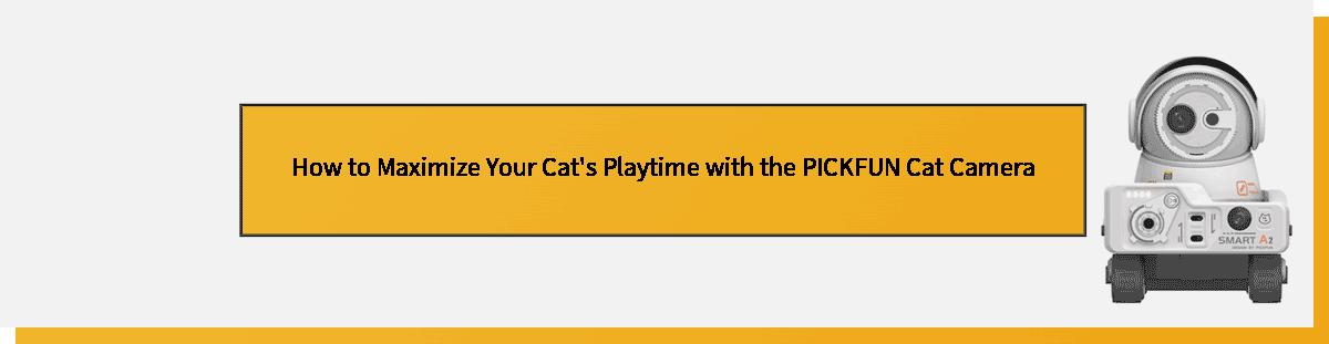 How to Maximize Your Cat’s Playtime with the PICKFUN Cat Camera