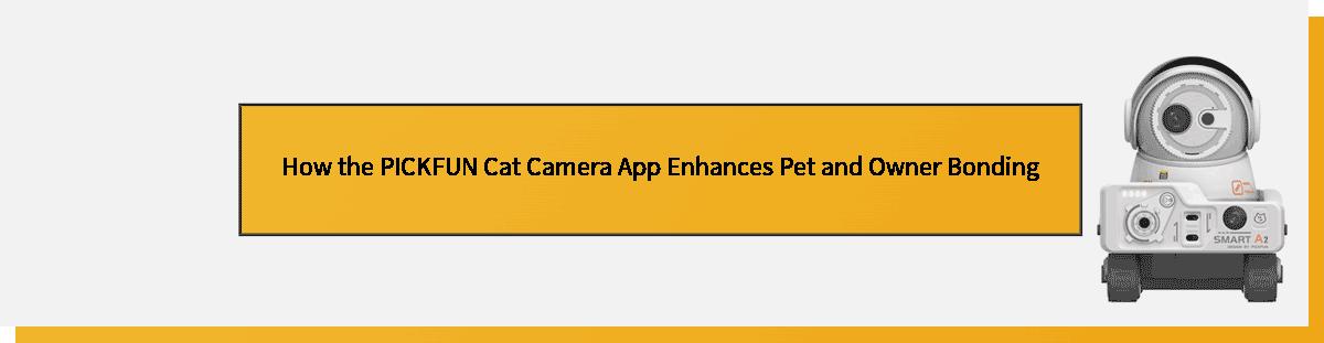How the PICKFUN Cat Camera App Enhances Pet and Owner Bonding