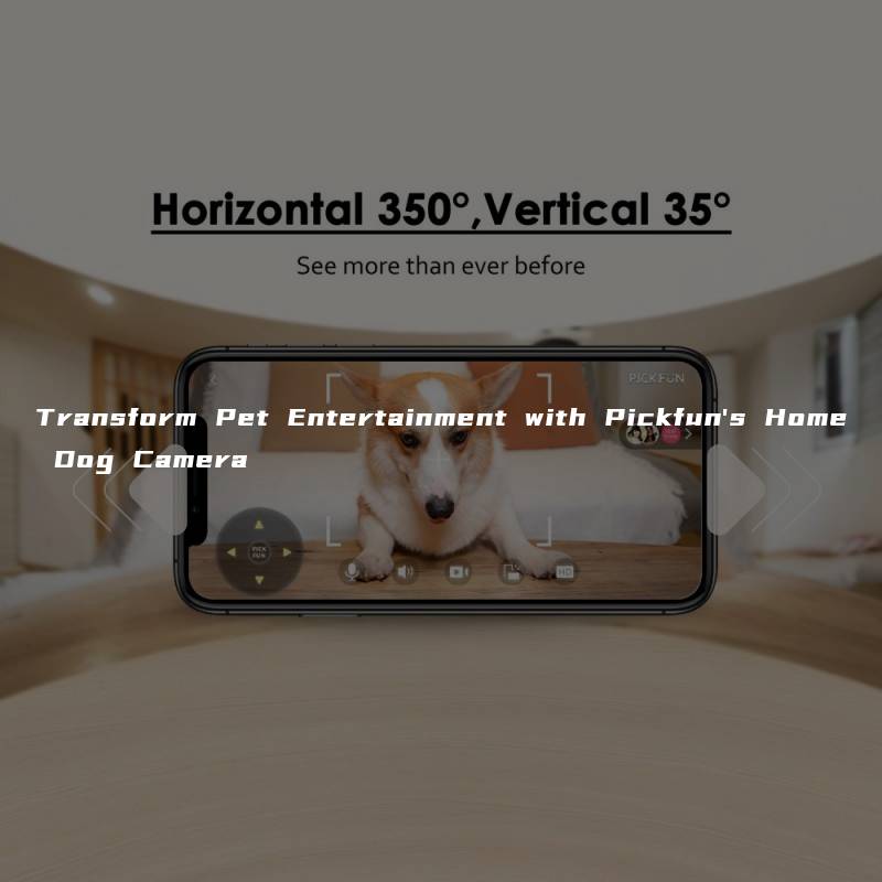 Transform Pet Entertainment with Pickfun’s Home Dog Camera