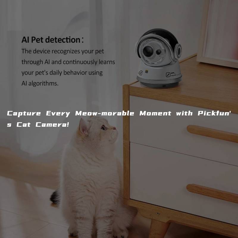 Capture Every Meow-morable Moment with Pickfun’s Cat Camera!