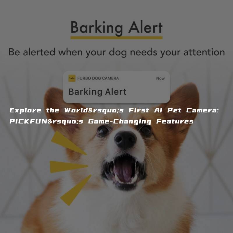 Explore the World’s First AI Pet Camera: PICKFUN’s Game-Changing Features